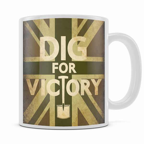 dig for victory mug