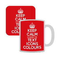 Personalised White Ceramic Mug Keep Calm You're Britain's Best Cousin 