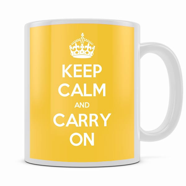 keep calm and carry