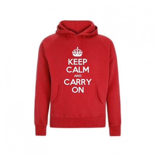 Keep Calm Kids Customised Hooded Tops - Keep Calm and Carry On