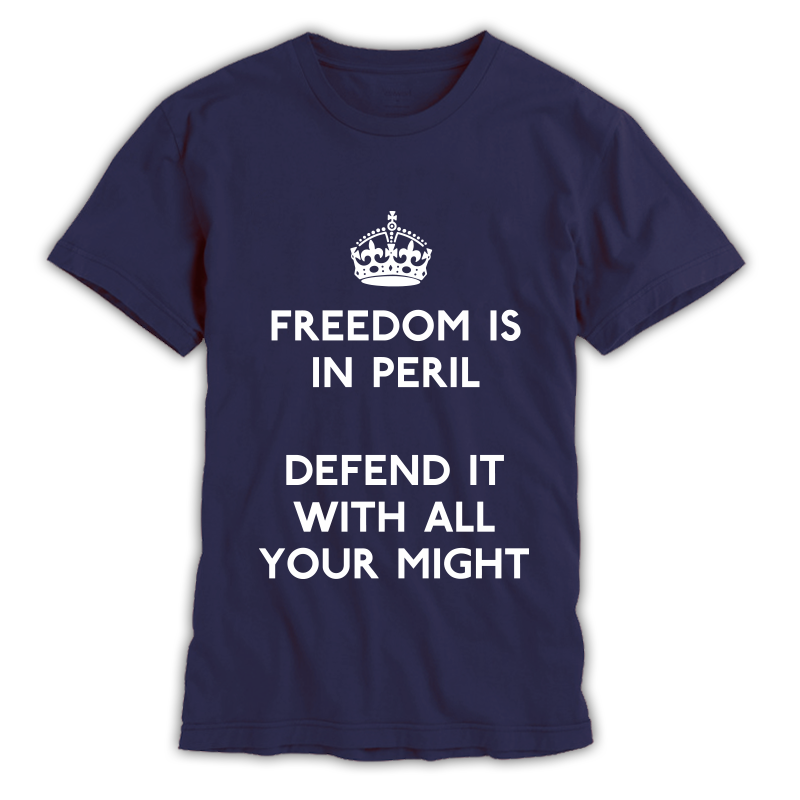 Freedom is in Peril T-shirt