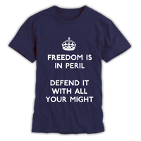 Freedom is in Peril T-shirt