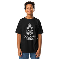 Keep Calm Customised Youth T-shirt