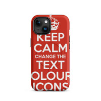 Keep Calm Customised MagSafe® tough case for iPhone®