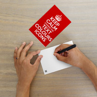 Keep Calm Customised Postcards