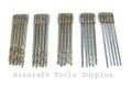 3/16" Drill Bits HSS step drills  6" Pkg of 50 Aircraft Surplus