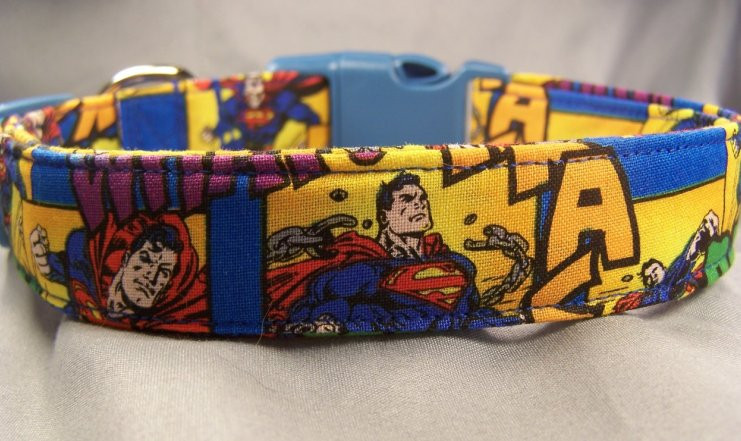 superman dog collar
