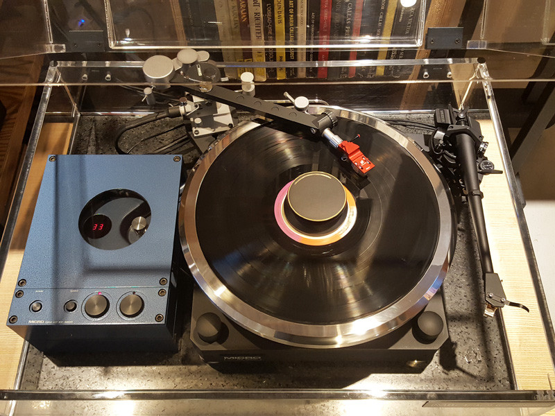 Nasotec Swing headshell on the Dynavector DV-505 and Micro Seiki 5000