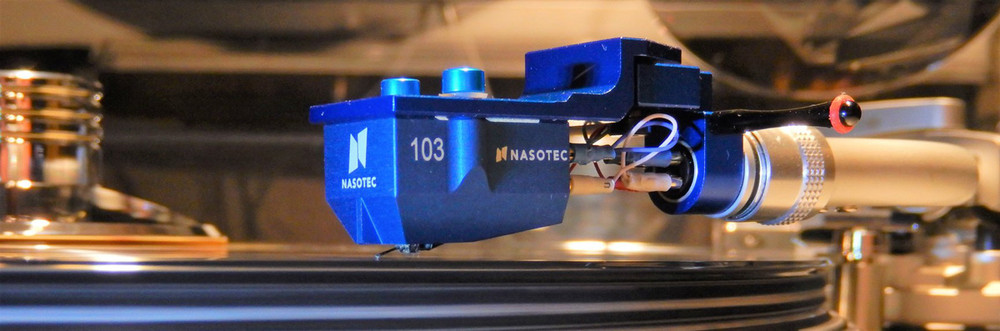 Nasotec Swing headshell & Denon DL 103R retipped