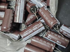 Nichicon 1000uF 80V PJ(M) 105℃ - 53pcs, Bulk sale