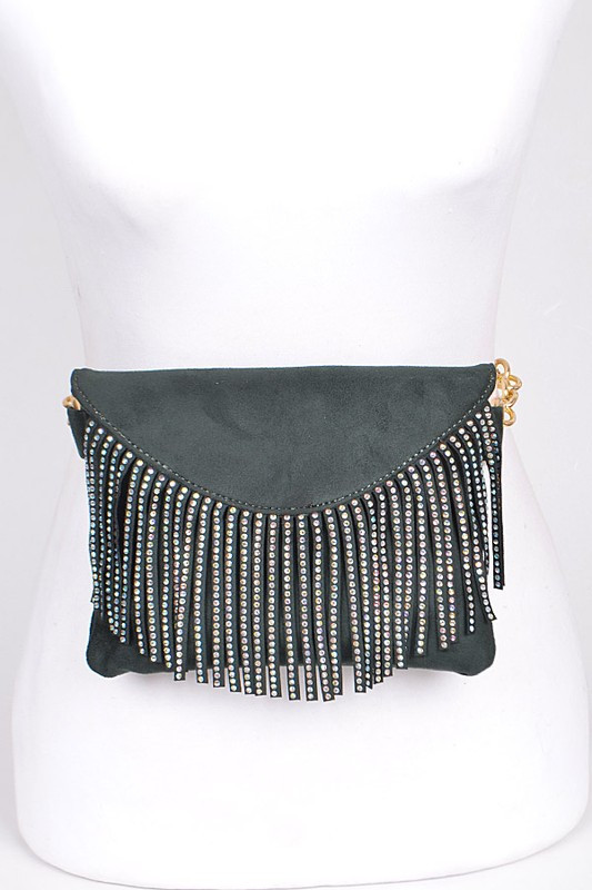 studded fanny pack