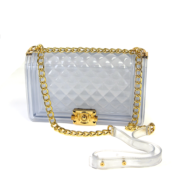 clear jelly purse