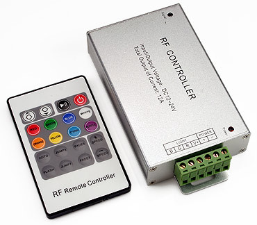 imagina Árbol Migración RGB LED Controller with 20 key RF Remote 3 Channel - VOLKA Lighting Pty Ltd.