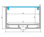 Wide BOX Aluminium LED Profile 