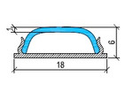 Bendable Slim Aluminium LED Profile Surface Mounted