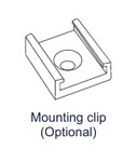 Mounting clips for Slim Neon (pair)