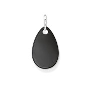 Onyx Pear Pendant (22-623)