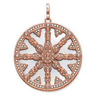 Karma Wheel Pendant (22-764)