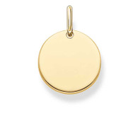 Engraveable Coin Pendant (TLBPE0001Y)