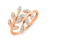Leaf Diamond Ring (M2634)