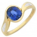 Sapphire & Diamond Ring (M2420)