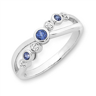 Sapphire & Diamond Ring (M2431)