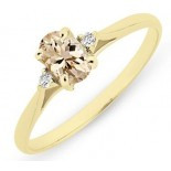 Morganite & Diamond Ring (M2709)