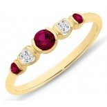 Ruby & Diamond Ring (M2930)