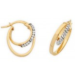 Double Hoop Earrings (13-948)