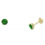 Emerald Stud Earrings (M2580)