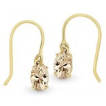 Morganite Earrings (13-1020)