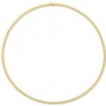 50cm Diamond Cut Curb Chain (15-2661)