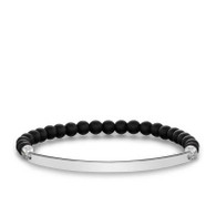Love Bridge Obsidian Bracelet (TLBA0001BL18)