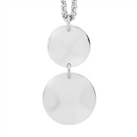 Double Wave Disc Pendant (SP108S)