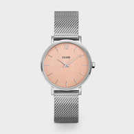 Cluse Minuit Silver Watch (19-1482)