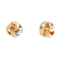 Knot Stud Earrings (14-1949)