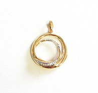 Diamond Circular Pendant (6-397)