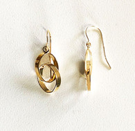 Oval Drop Earrings (14-2044)