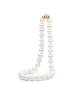 45cm White Freshwater Pearl Strand (17-1228)