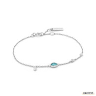 Turquoise Discs Bracelet (23-2029)
