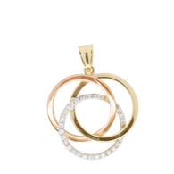 Cubic Zirconia Pendant (7-434)