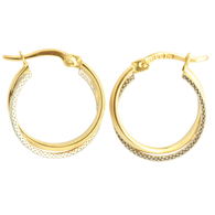 Double Hoop Earrings (14-2059)