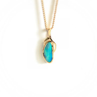 Solid Boulder Opal Pendant (18-36)