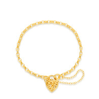 Belcher Padlock Bracelet (11-2048)