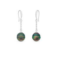 Tahitian Pearl Earrings (17-1423)