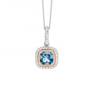 Blue Spinel Pendant (22-1477)