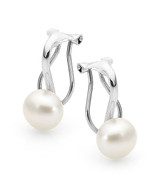 Pearl Clip-On Earrings (17-1360)