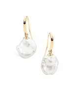 White Pearl Earrings (17-1459)