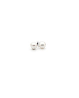 4-4.5mm White Pearl Stud Earrings (17-1408)