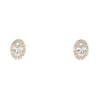 Cubic Zirconia Earrings (13-1092)